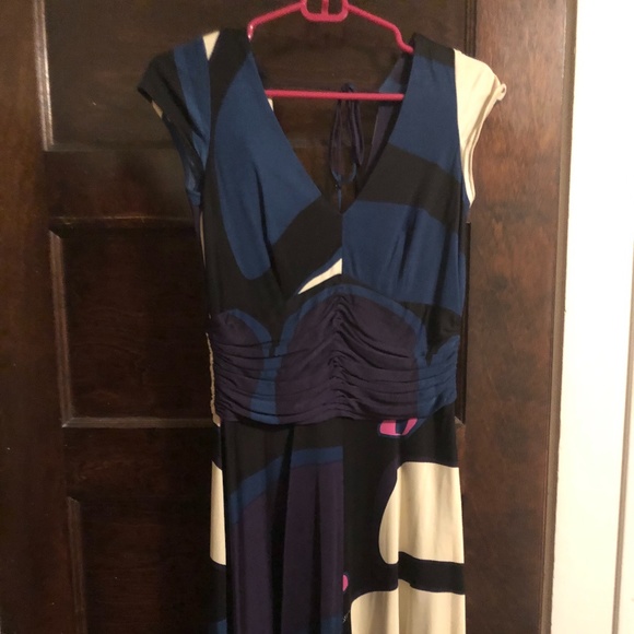 Issa London Mod Print Party Dress sz4 - Picture 1 of 6